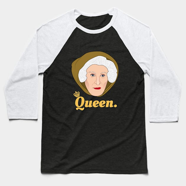 The Vivienne | Queen Baseball T-Shirt by Jakmalone